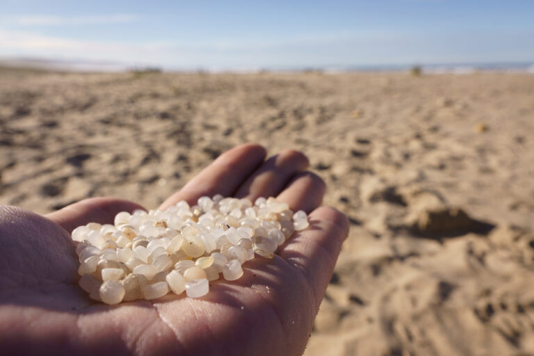 RECOGIDA PELLETS PLÁSTICOS PLAYA XAGÓ